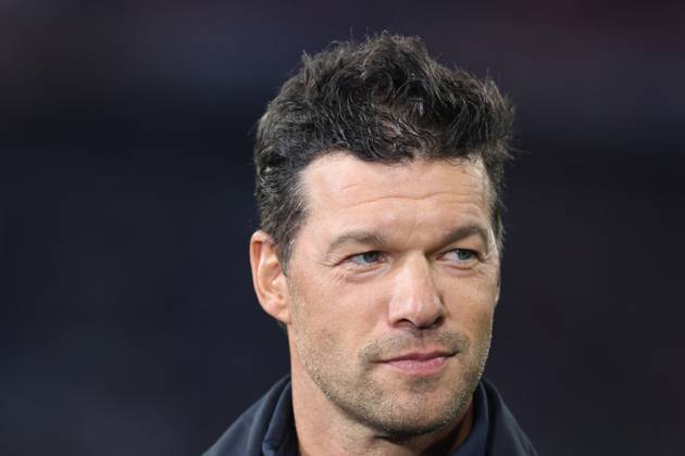 TV Expert, Michael Ballack, DAZN, Portraet, Portrait Football FC Bayern Munich GNK Dinamo Zagreb UEFA Champions League Allianz Arena 17 09 2024 PHOTO Mladen Lackovic LakoPress