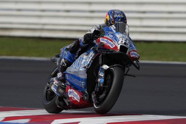 MotoGP Of Emilia Romagna - Free Practice Miguel Oliveira of Portugal and Trackhouse Racing rides on track during free practice of the MotoGP of Emilia Romagna at Misano World Circuit in Misano Adriatico, Italy, on September 20, 2024. Misano Adriatico Italy Copyright: xDaniloxDixGiovannix originalFilename:digiovanni-motogpof240920_npSUs