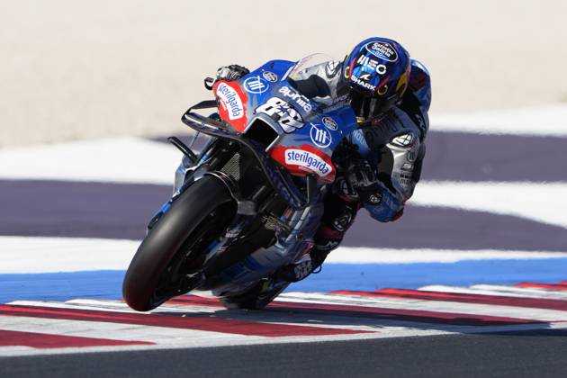 MotoGP Of Emilia Romagna - Free Practice Miguel Oliveira of Portugal and Trackhouse Racing rides on track during free practice of the MotoGP of Emilia Romagna at Misano World Circuit in Misano Adriatico, Italy, on September 20, 2024. Misano Adriatico Italy Copyright: xDaniloxDixGiovannix originalFilename:digiovanni-motogpof240920_np5TM