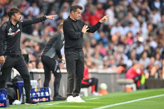 Fulham v Newcastle United Premier League 21 09 2024. Fulham manager Marco Silva (m) during the Premier League match between Fulham and Newcastle United at Craven Cottage, London, England on 21 September 2024. London Craven Cottage Greater London England Editorial use only DataCo restrictions apply See www.football-dataco.com , Copyright: xSimonxTraylenx PSI-20467-0021