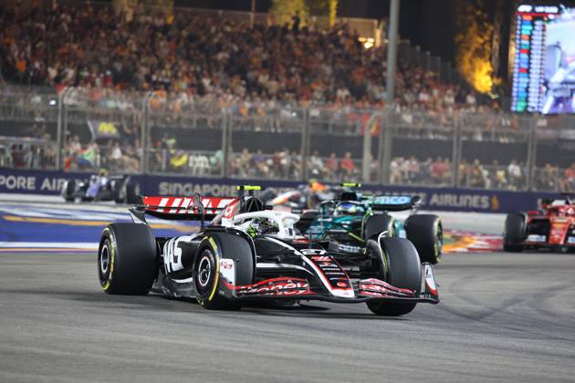 22 09 2024, Marina Bay Street Circuit, Singapore, FORMULA 1 SINGAPORE AIRLINES SINGAPORE GRAND PRIX 2024,in the picture Nico Hülkenberg DEU , MoneyGram Haas F1 Team Defodi 506 20240922 hbr 0076 Defodi-506