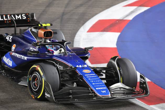 22 09 2024, Marina Bay Street Circuit, Singapore, FORMULA 1 SINGAPORE AIRLINES SINGAPORE GRAND PRIX 2024,in the picture Franco Colapinto ARG , Williams Racing Defodi 506 20240922 hbr 0089 Defodi-506