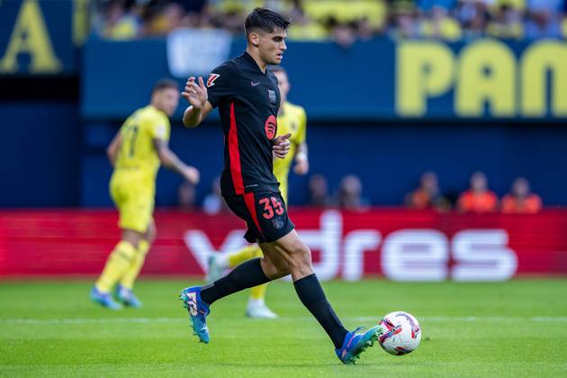 Soccer La Liga 6 Matchday FC Villarreal FC Barcelona on 22 09 2024 at Estadio de la Ceramica in Villareal Gerard Martin Barcelona xPGSx