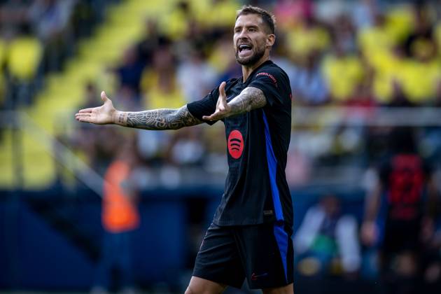 Soccer La Liga 6 Matchday FC Villarreal FC Barcelona on 22 09 2024 at Estadio de la Ceramica in Villareal Inigo Martinez Barcelona xPGSx