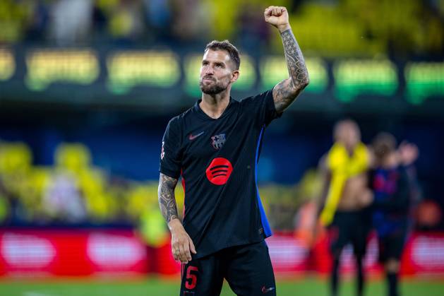 Soccer La Liga 6 Matchday FC Villarreal FC Barcelona on 22 09 2024 at Estadio de la Ceramica in Villareal Inigo Martinez Barcelona xPGSx