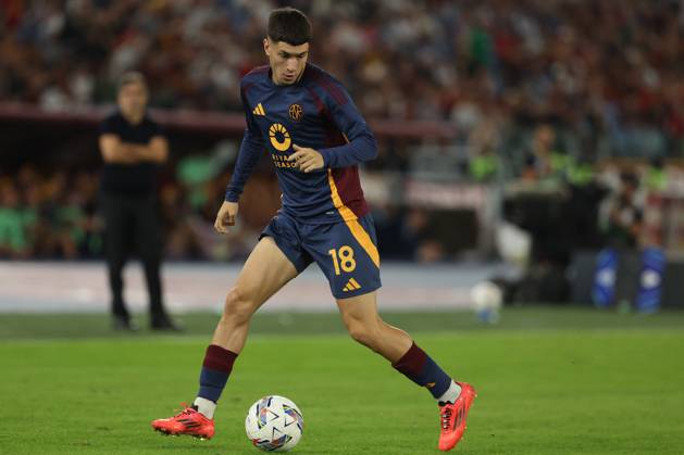 Rome, Italy 22.09.2024 : Matias Soule of Roma during Italian football championship Serie A Enilive 2024-2025 match AS Roma Vs Udinese Calcio at Stadio Olimpico in Rome.  Copyright: xMarcoxIacobucci IPAxSportx xipa-x xx IPA_49948887 IPA_Agency_IPA49948887