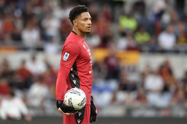Maduka Okoye of Udinese Calcio during the Serie A football match between AS Roma and Udinese Calcio at Olimpico stadium in Rome (Italy), September 22, 2024. AntoniettaxBaldassarre