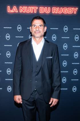 September 23, 2024, Paris, France, France: Marc Lievremont RUGBY : Nuit du Rugby 2024 - Paris - 23 09 2024  - ZUMAp34_ 20240923_zaf_p34_478 Copyright: xPanoramicx