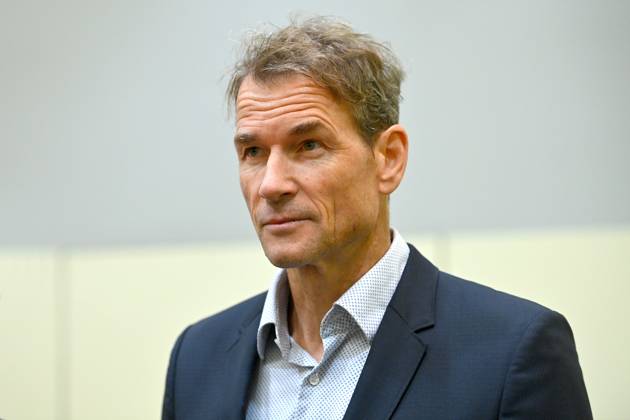 Jens Lehmann, single image, cropped single motif, portrait, portrait, portrait Regional Court Munich II criminal proceedings against Jens Lehmann on suspicion of insulting and other on 27 09 2024, appeal,