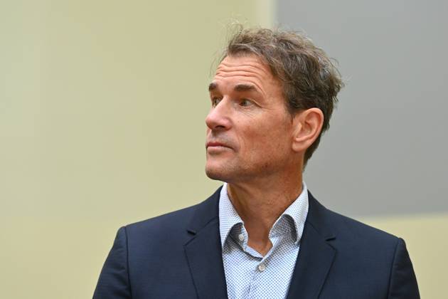 Jens Lehmann, single picture, cropped single motif, portrait, portrait, portrait Regional Court Munich II criminal proceedings against Jens Lehmann on suspicion of insulting and other on 27 09 2024, appeal,