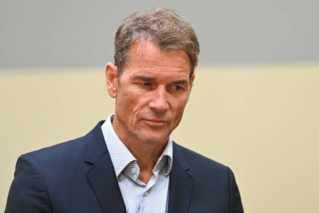 Jens Lehmann, single picture, cropped single motif, portrait, portrait, portrait Regional Court Munich II criminal proceedings against Jens Lehmann on suspicion of insulting and other on 27 09 2024, appeal,