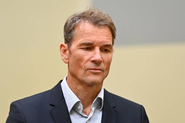 Jens Lehmann, single image, cropped single motif, portrait, portrait, portrait Regional Court Munich II criminal proceedings against Jens Lehmann on suspicion of insulting and other on 27 09 2024, appeal,