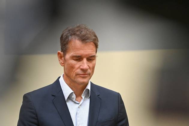 Jens Lehmann, single image, cropped single motif, portrait, portrait, portrait Regional Court Munich II criminal proceedings against Jens Lehmann on suspicion of insulting and other on 27 09 2024, appeal,
