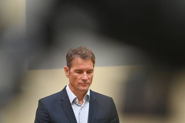Jens Lehmann, single image, cropped single motif, portrait, portrait, portrait Regional Court Munich II criminal proceedings against Jens Lehmann on suspicion of insulting and other on 27 09 2024, appeal,