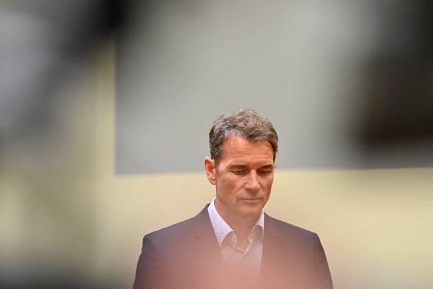 Jens Lehmann, single image, cropped single motif, portrait, portrait, portrait Regional Court Munich II criminal proceedings against Jens Lehmann on suspicion of insulting and other on 27 09 2024, appeal,
