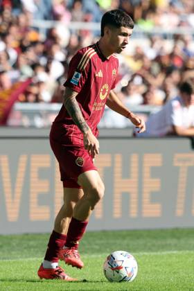 Rome, Italy 29.09.2024 : Matias Soule of Roma during Italian football championship Serie A Enilive 2024-2025 match AS Roma Vs Venezia FC at Stadio Olimpico in Rome on September 29, 2024.  Copyright: xMarcoxIacobucci IPAxSportx xipa-x xx IPA_50163463 IPA_Agency_IPA50163463