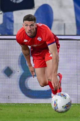 ACF Fiorentina s defender Robin Gosens during Empoli FC vs ACF Fiorentina, Italian soccer Serie A match in Empoli, Italy, September 29 2024 Copyright: xLisaxGuglielmi IPAxSportx xipa-ax xx IPA_50200493 IPA_Agency_IPA50200493