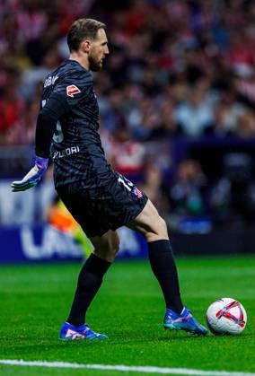 Soccer La Liga matchday 8 Atletico Madrid Real Madrid on 29 09 2024 at the Wanda Metropolitano in Madrid Jan Oblak Atletico xPGSx