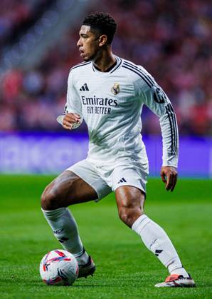 Soccer La Liga matchday 8 Atletico Madrid Real Madrid on 29 09 2024 at the Wanda Metropolitano in Madrid Jude Bellingham Real xPGSx