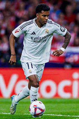 Soccer La Liga matchday 8 Atletico Madrid Real Madrid on 29 09 2024 at the Wanda Metropolitano in Madrid Rodrygo Real xPGSx