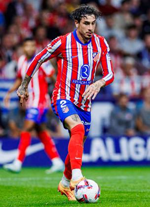 Soccer La Liga matchday 8 Atletico Madrid Real Madrid on 29 09 2024 at the Wanda Metropolitano in Madrid Jose Maria Gimenez Atletico xPGSx