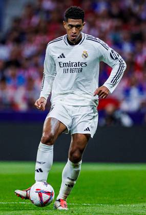 Soccer La Liga matchday 8 Atletico Madrid Real Madrid on 29 09 2024 at the Wanda Metropolitano in Madrid Jude Bellingham Real xPGSx