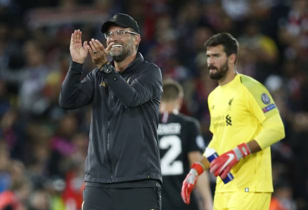 Liverpool v Paris Saint-Germain - UEFA Champions League - Group C - Anfield September 18, 2018 - Liverpool, United Kingdom - Jurgen Kkopp manager of Liverpool celebrates the win during the UEFA Champions League - Group C match at the Anfield Stadium, Liverpool. Picture date 18th September 2018. Picture credit should read: Andrew Yates Sportimage Liverpool United Kingdom EDITORIAL USE ONLY Copyright: xx ZUMA-20180918_zaf_si1_094.jpg AndrewxYatesx csmphototwo436463