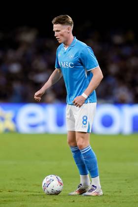 SSC Napoli v Como 1907 - Serie A Enilive Scott McTominay of SSC Napoli during the serie Serie A Enilive match between SSC Napoli and Como 1907 at Stadio Diego Armando Maradona on October 4, 2024 in Naples, Italy Naples Stadio Diego Armando Maradona Naples Italy Copyright: xGiuseppexMaffiax SerieA_Napoli-Como_041024_BRU7408