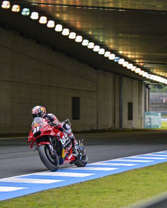 31 ACOSTA Pedro (spa), Tech3 GasGas Factory Racing, GasGas RC16, action during the 2024 MotoGP Motul Grand Prix of Japan on the Twin Ring Motegi Circuit from October 4 to 6, At Motegi, Japan - MOTO - MOTO GP - GRAND PRIX OF jAPAN 2024 DPPI Panoramic MGP_JAP_IB__DSC0307-2