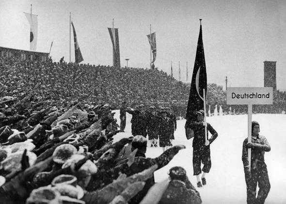 Olympia, History, Olympic Winter Games 1936 in Garmisch-Partenkirchen