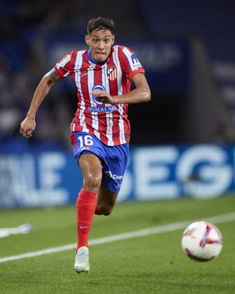LaLiga EA Sports - Real Sociedad v Atletico de Madrid Nahuel Molina of Atletico de Madrid in action during the LaLiga EA Sports match between Real Sociedad and Atletico de Madrid at Reale Arena on October 6, 2024, in San Sebastian, Spain. San Sebastian Reale Arena Basque Country Spain RL_RSOvATM_000118 Copyright: xRicardoxLarreinax