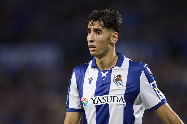 LaLiga EA Sports - Real Sociedad v Atletico de Madrid Nayef Aguerd of Real Sociedad looks on during the LaLiga EA Sports match between Real Sociedad and Atletico de Madrid at Reale Arena on October 6, 2024, in San Sebastian, Spain. San Sebastian Reale Arena Basque Country Spain RL_RSOvATM_000129 Copyright: xRicardoxLarreinax