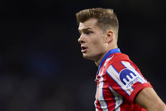 LaLiga EA Sports - Real Sociedad v Atletico de Madrid Alexander Sorloth of Atletico de Madrid looks on during the LaLiga EA Sports match between Real Sociedad and Atletico de Madrid at Reale Arena on October 6, 2024, in San Sebastian, Spain. San Sebastian Reale Arena Basque Country Spain RL_RSOvATM_000130 Copyright: xRicardoxLarreinax