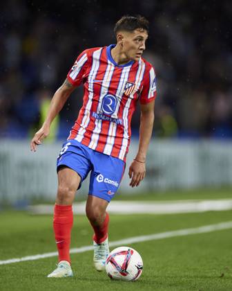 LaLiga EA Sports - Real Sociedad v Atletico de Madrid Nahuel Molina of Atletico de Madrid in action during the LaLiga EA Sports match between Real Sociedad and Atletico de Madrid at Reale Arena on October 6, 2024, in San Sebastian, Spain. San Sebastian Reale Arena Basque Country Spain RL_RSOvATM_000141 Copyright: xRicardoxLarreinax