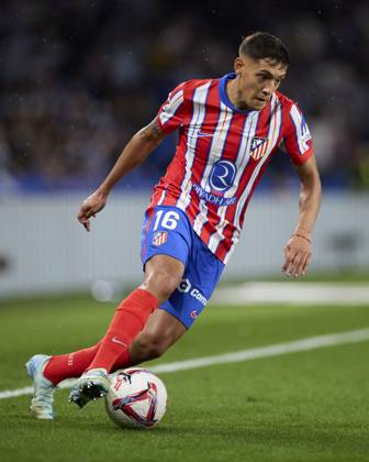 LaLiga EA Sports - Real Sociedad v Atletico de Madrid Nahuel Molina of Atletico de Madrid in action during the LaLiga EA Sports match between Real Sociedad and Atletico de Madrid at Reale Arena on October 6, 2024, in San Sebastian, Spain. San Sebastian Reale Arena Basque Country Spain RL_RSOvATM_000142 Copyright: xRicardoxLarreinax
