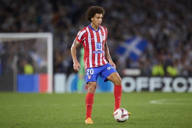 LaLiga EA Sports - Real Sociedad v Atletico de Madrid Axel Witsel of Atletico de Madrid in action during the LaLiga EA Sports match between Real Sociedad and Atletico de Madrid at Reale Arena on October 6, 2024, in San Sebastian, Spain. San Sebastian Reale Arena Basque Country Spain RL_RSOvATM_000146 Copyright: xRicardoxLarreinax