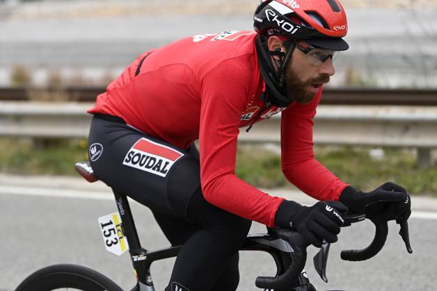 Paris - Nice 2022 - stage 8 NICE, FRANCE - MARCH 13 : De Gendt Thomas (BEL) of Lotto Soudal during stage 8 and final stage of the 80th edition of the Paris - Nice cycling race, a stage of 115,6km with start and finish in Nice on March 13, 2022 in Nice, France, 13 03 2022 ( Motordriver Kenny Verfaillie - Nice France Copyright: xNicoxVereeckenx 10971685-014