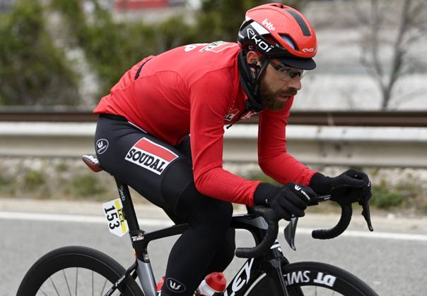 Paris - Nice 2022 - stage 8 NICE, FRANCE - MARCH 13 : De Gendt Thomas (BEL) of Lotto Soudal during stage 8 and final stage of the 80th edition of the Paris - Nice cycling race, a stage of 115,6km with start and finish in Nice on March 13, 2022 in Nice, France, 13 03 2022 ( Motordriver Kenny Verfaillie - Nice France Copyright: xNicoxVereeckenx 10971685-015