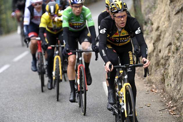 Paris - Nice 2022 - stage 8 NICE, FRANCE - MARCH 13 : Kruijswijk Steven (NED) of Team Jumbo-Visma during stage 8 and final stage of the 80th edition of the Paris - Nice cycling race, a stage of 115,6km with start and finish in Nice on March 13, 2022 in Nice, France, 13 03 2022 ( Motordriver Kenny Verfaillie - Nice France  Copyright: xNicoxVereeckenx 10971685-049