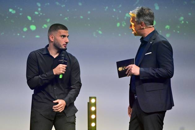Pro League Awards 2021-2022 BRUSSEL, BELGIUM - MAY 23 : Deniz Undav pictured during the Pro League Awards on May 23, 2022 in Brussel, Belgium, 23 05 2022 Brussel Belgium  Copyright: xPeterxDexVoechtx 10982094-034
