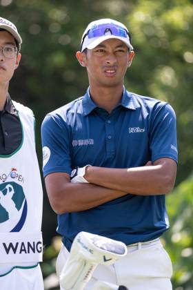 October 12, 2024, Macao, Macao Sar, China: Wang Wei-Hsuan from Chinese Taipei during the 3rd Round of the Macao Open Golf 2024 at Macao Golf and Country Club, Macao, China, on 12 October 2024. Macao China - ZUMAr144 20241012_zap_r144_035 Copyright: xJaynexRussellx