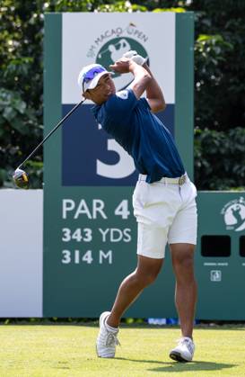 October 12, 2024, Macao, Macao Sar, China: Wang Wei-Hsuan from Chinese Taipei during the 3rd Round of the Macao Open Golf 2024 at Macao Golf and Country Club, Macao, China, on 12 October 2024. Macao China - ZUMAr144 20241012_zap_r144_044 Copyright: xJaynexRussellx
