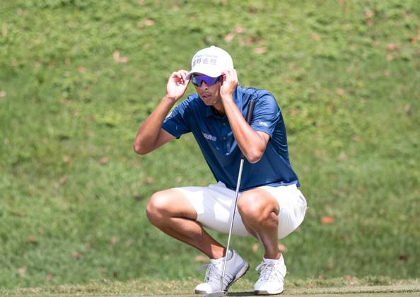 October 12, 2024, Macao, Macao Sar, China: Wang Wei-Hsuan from Chinese Taipei during the 3rd Round of the Macao Open Golf 2024 at Macao Golf and Country Club, Macao, China, on 12 October 2024. Macao China - ZUMAr144 20241012_zap_r144_054 Copyright: xJaynexRussellx