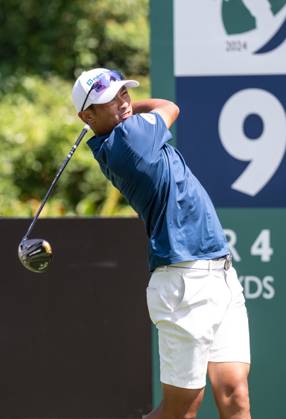 October 12, 2024, Macao, Macao Sar, China: Wang Wei-Hsuan from Chinese Taipei during the 3rd Round of the Macao Open Golf 2024 at Macao Golf and Country Club, Macao, China, on 12 October 2024. Macao China - ZUMAr144 20241012_zap_r144_067 Copyright: xJaynexRussellx