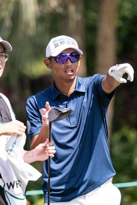 October 12, 2024, Macao, Macao Sar, China: Wang Wei-Hsuan from Chinese Taipei during the 3rd Round of the Macao Open Golf 2024 at Macao Golf and Country Club, Macao, China, on 12 October 2024. Macao China - ZUMAr144 20241012_zap_r144_046 Copyright: xJaynexRussellx