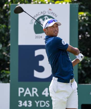 October 12, 2024, Macao, Macao Sar, China: Wang Wei-Hsuan from Chinese Taipei during the 3rd Round of the Macao Open Golf 2024 at Macao Golf and Country Club, Macao, China, on 12 October 2024. Macao China - ZUMAr144 20241012_zap_r144_047 Copyright: xJaynexRussellx