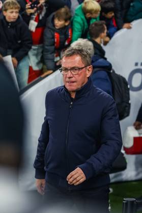 SOCCER - NL, AUT vs NOR LINZ,AUSTRIA,13.OCT.24 - SOCCER - UEFA Nations League, group stage, OEFB international match, Länderspiel, Nationalmannschaft Austria vs Norway. Image shows head coach Ralf Rangnick (AUT). GEPAxpictures xManuelxBinder