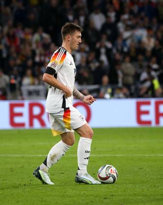 BAU 14 10 2024 Munich International soccer match Germany vs. Netherlands, Angelo Stiller GER