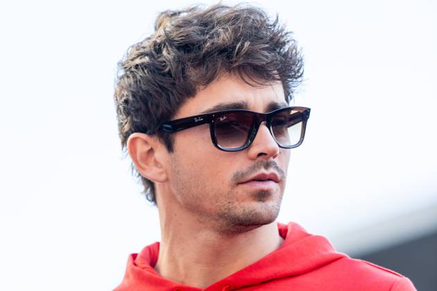 AUSTIN, TX - OCTOBER 20: Charles Leclerc (16) of Morocco and team Scuderia Ferrari walks into the paddock before the Formula 1 Pirelli United States Grand Prix on October 20, 2024 at the Circuit of The Americas in Austin, TX. (Photo by Bob Kupbens Icon Sportswire)(Photo by Bob Kupbens Icon Sportswire) AUTO: OCT 20 F1 Pirelli United States Grand Prix EDITORIAL USE ONLY Icon2410200091