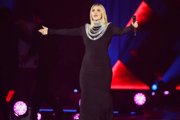 Schlagerbooom 2024 Alles sparkelt Alles glitzert on 19 10 2024 in the Westfalenhalle in Dortmund Beatrice Egli MH